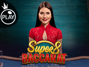 Super 8 Baccarat game screenshot