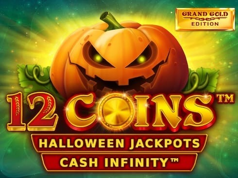 12 Coins Grand Gold Edition Halloween Jackpots game screenshot