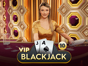 VIP Blackjack 10 game screenshot